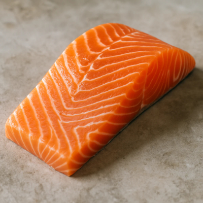 Frischer Lachs